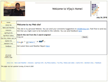 Tablet Screenshot of kvijay.net